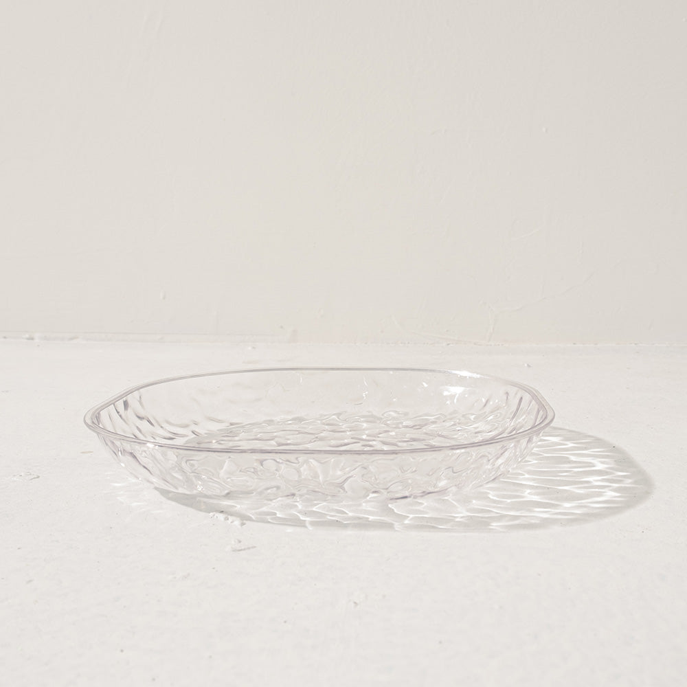 透明塑膠水盤 | 四周加高 | 儲水量更大