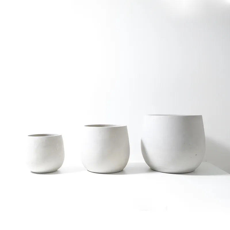 清水模水泥盆 | 百搭的設計 | 自然的清水模色調 | 室內外皆可使用