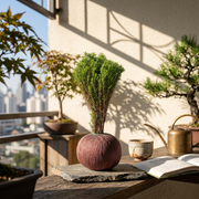 日本黑雲柏｜森林芬多精首選｜禪意苔球盆景推薦｜寵物友善｜淨化空氣｜陽光植物