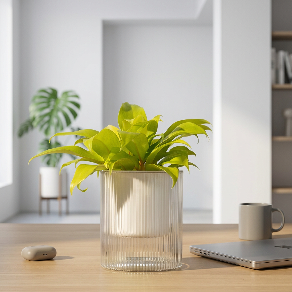 陽光鋤葉蔓綠絨 | 水耕 | 金鋤蔓綠絨 | 檸檬萊姆蔓綠絨 | 好照顧 | 無土栽培 | 室內植物