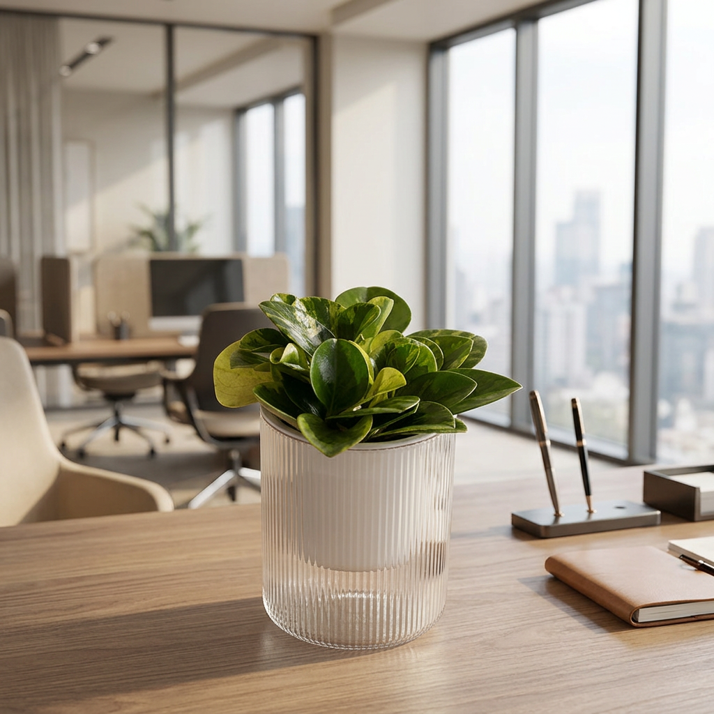 綠葉圓葉椒草 | 斑葉圓葉椒草 | 水耕 | 無土栽培 | 好照顧 | 兒童、 寵物安全 | 移除甲醛 | 室內植物