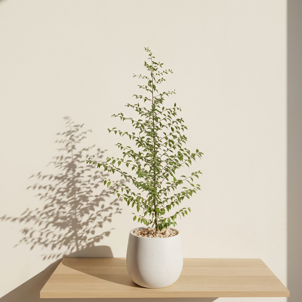 燈秤花｜梅葉冬青｜基業穩固與事業順遂｜室內開花樹｜室內外皆可